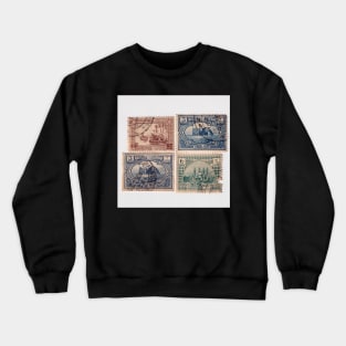 Iraqi Stamps, 1925 Crewneck Sweatshirt